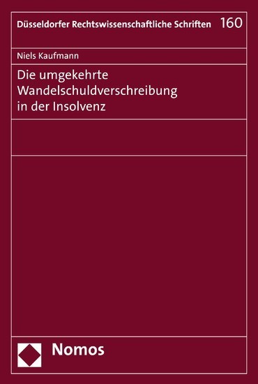 Die umgekehrte Wandelschuldverschreibung in der Insolvenz main product photo