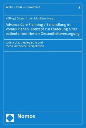 Advance Care Planning / Behandlung im Voraus Planen: Konzept zur Förderung einer patientenzentrierten Gesundheitsversorgung
