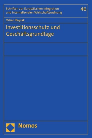 Investitionsschutz und Geschäftsgrundlage main product photo