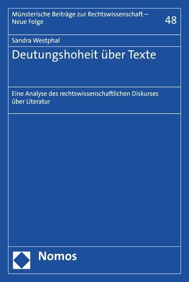 Deutungshoheit über Texte main product photo