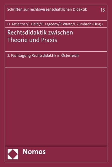 Rechtsdidaktik zwischen Theorie und Praxis main product photo