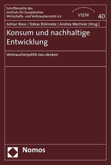 Konsum und nachhaltige Entwicklung main product photo