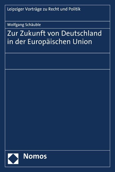 Zur Zukunft von Deutschland in der Europäischen Union main product photo