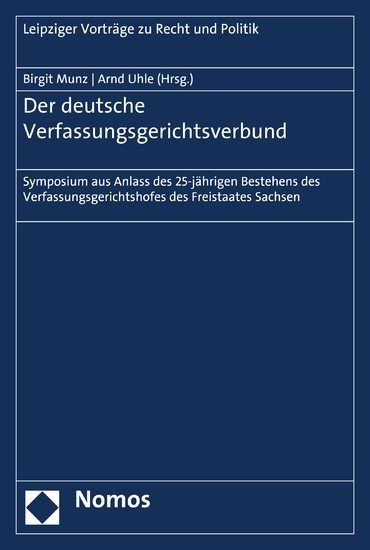 Der deutsche Verfassungsgerichtsverbund main product photo