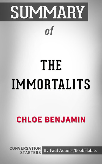 Summary of The Immortalists main product photo