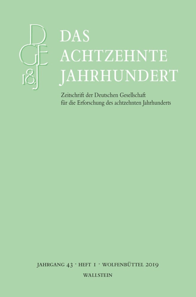 Das achtzehnte Jahrhundert 43/1 main product photo