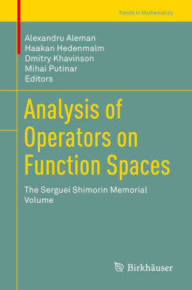 Analysis of Operators on Function Spaces