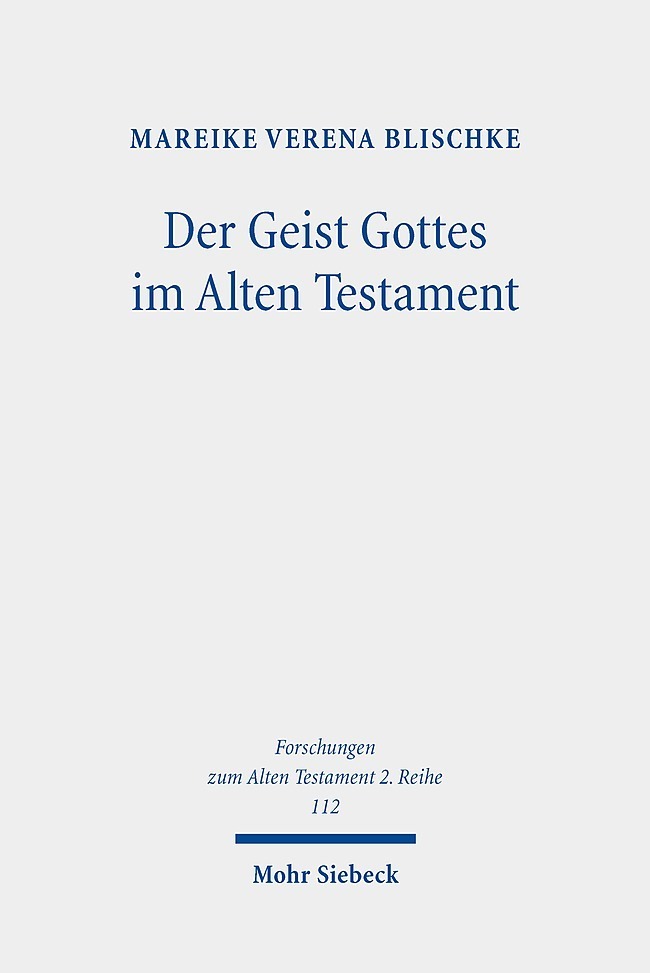 Der Geist Gottes im Alten Testament main product photo