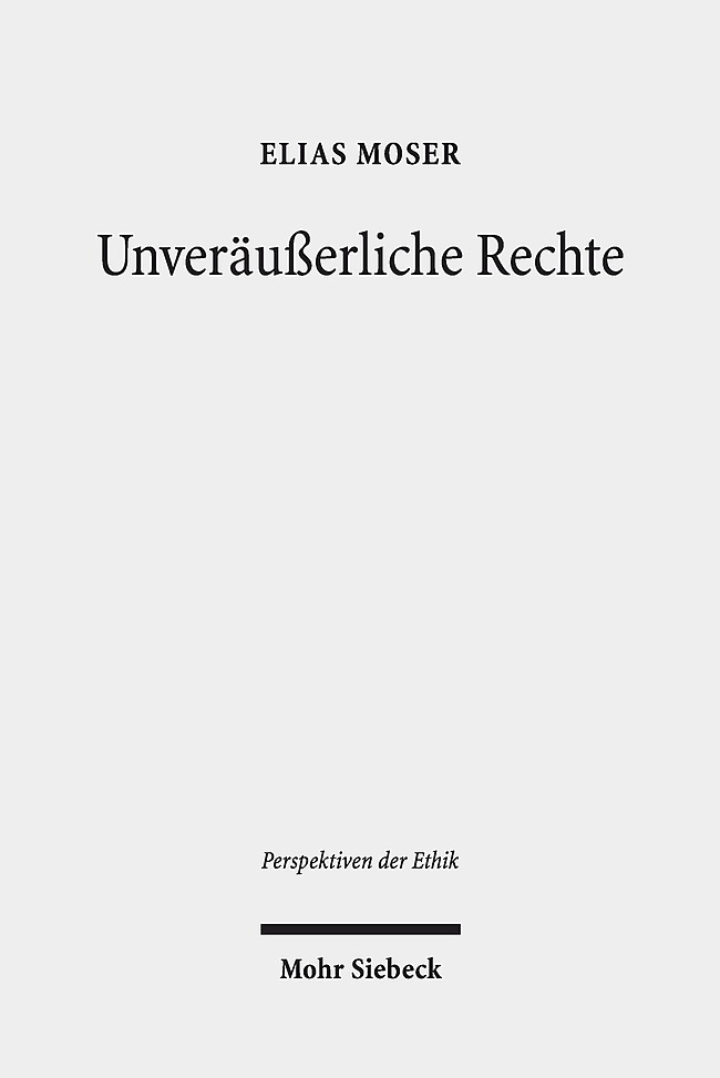 Unveräußerliche Rechte main product photo