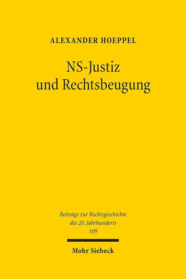 NS-Justiz und Rechtsbeugung main product photo