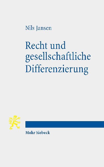 Recht und gesellschaftliche Differenzierung main product photo