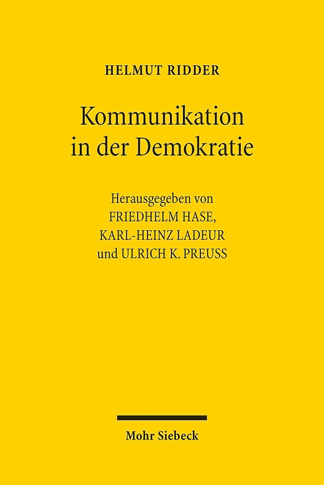 Kommunikation in der Demokratie main product photo