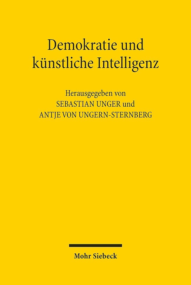 Demokratie und künstliche Intelligenz main product photo
