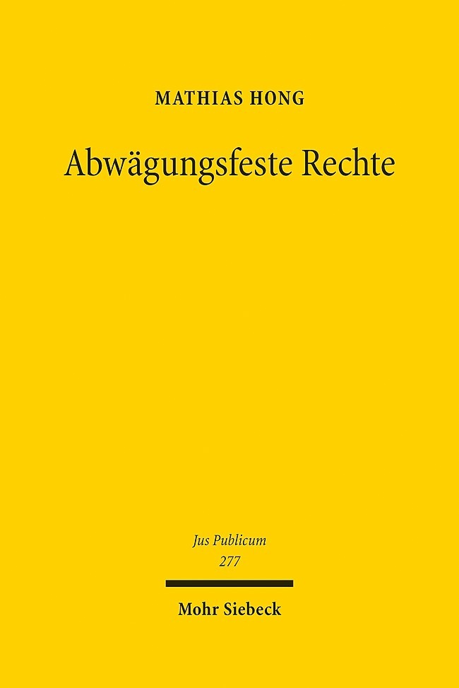 Abwägungsfeste Rechte main product photo