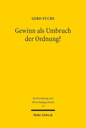Gewinn als Umbruch der Ordnung?