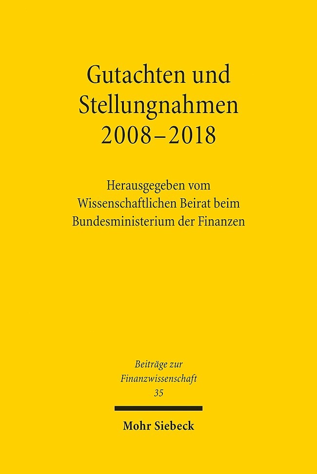 Gutachten und Stellungnahmen 2008-2018 main product photo