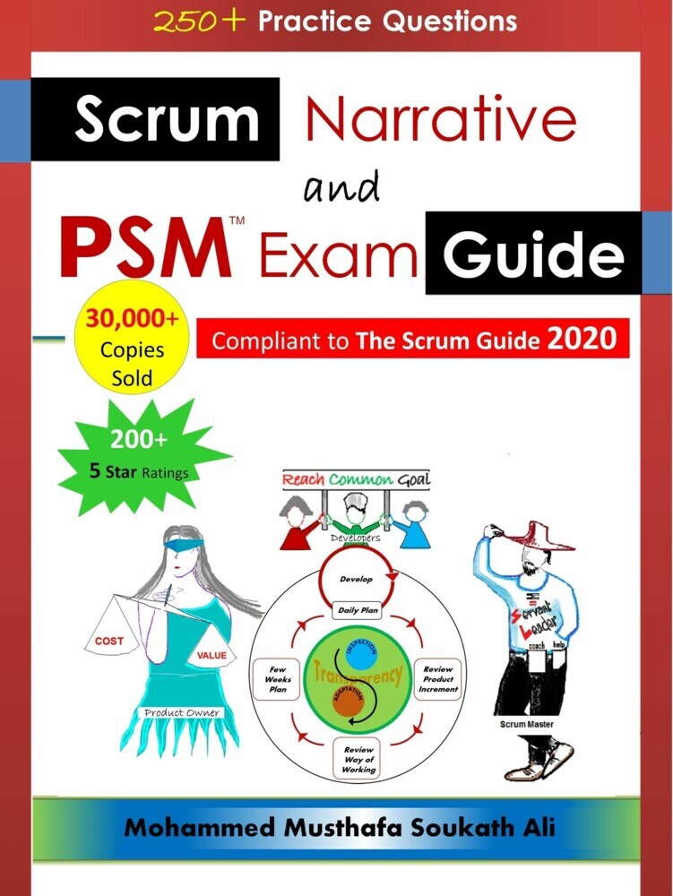 Scrum Narrative and PSM Exam Guide main product photo