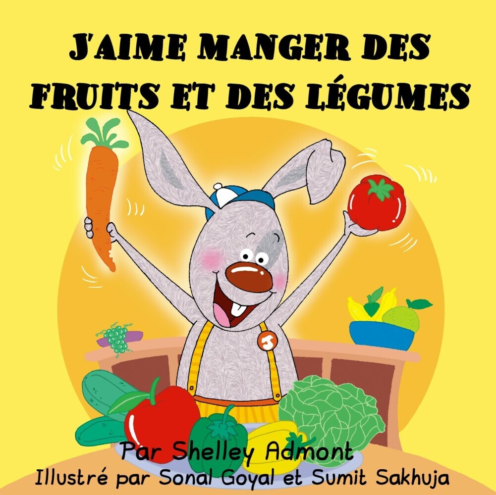 J'aime manger des fruits et des légumes main product photo