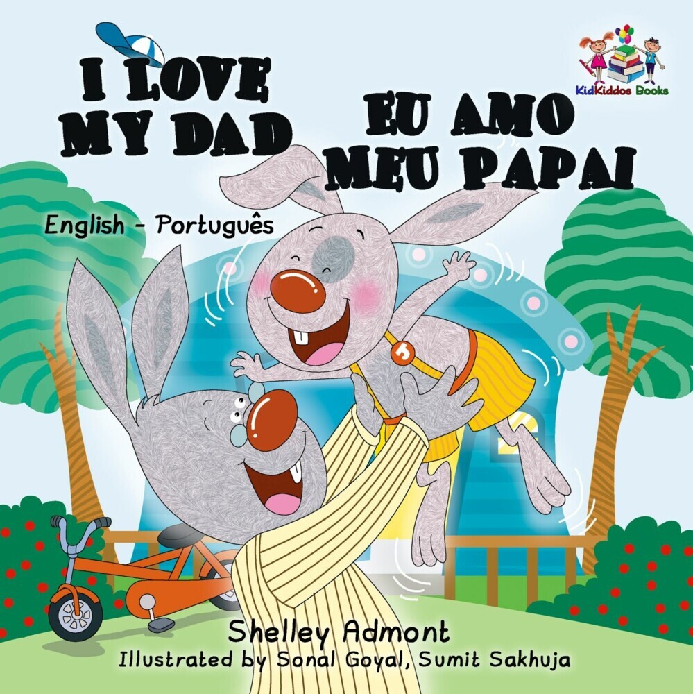 I Love My Dad Eu Amo Meu Papai main product photo