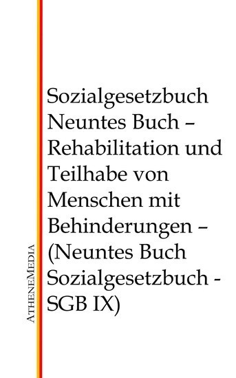 Sozialgesetzbuch - Neuntes Buch main product photo