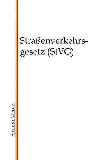 Straßenverkehrsgesetz (StVG) main product photo
