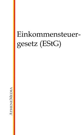 Einkommensteuergesetz (EStG) main product photo