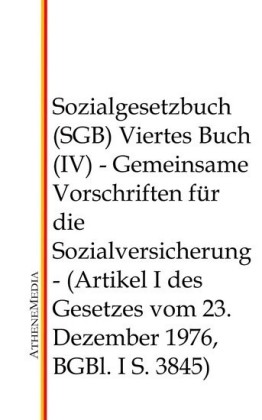 Sozialgesetzbuch (SGB) - Viertes Buch (IV)