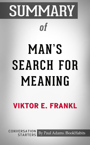 Summary of Man's Search for Meaning main product photo