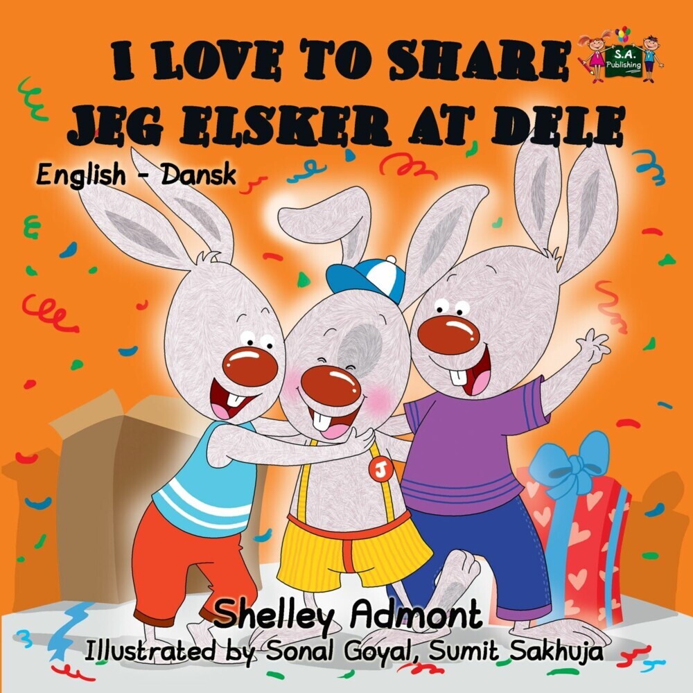 I Love to Share Jeg elsker at dele main product photo