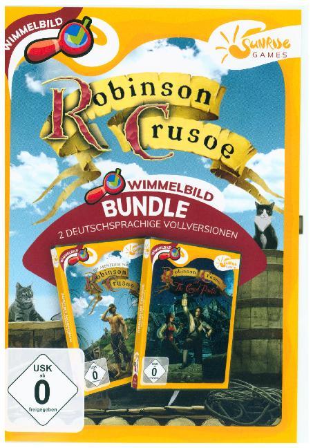 Robinson Crusoe 1+2, 1 DVD-ROM main product photo