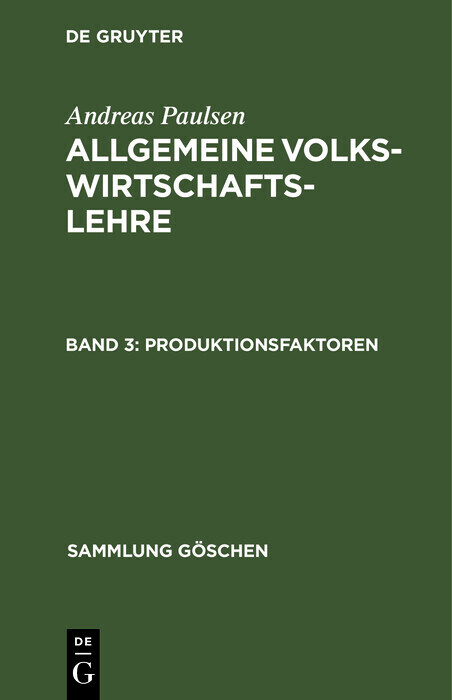 Produktionsfaktoren main product photo