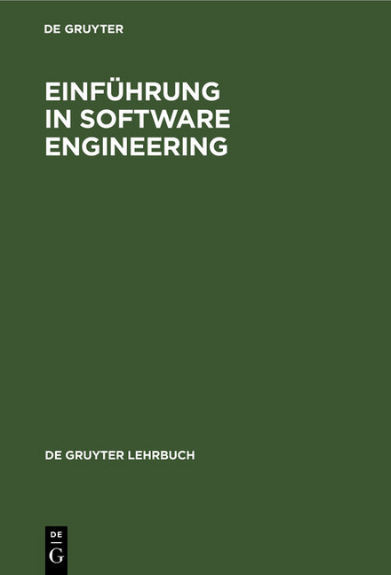 Einführung in Software Engineering main product photo