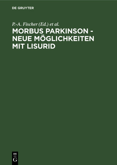 Morbus Parkinson - neue Möglichkeiten mit Lisurid main product photo