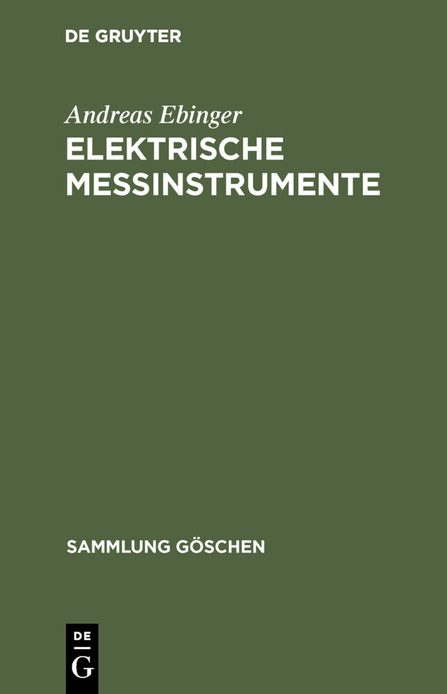 Elektrische Meßinstrumente main product photo