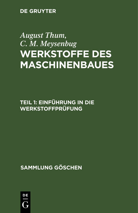Einführung in die Werkstoffprüfung main product photo