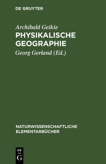 Physikalische Geographie main product photo
