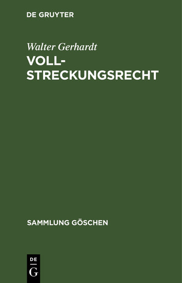 Vollstreckungsrecht main product photo