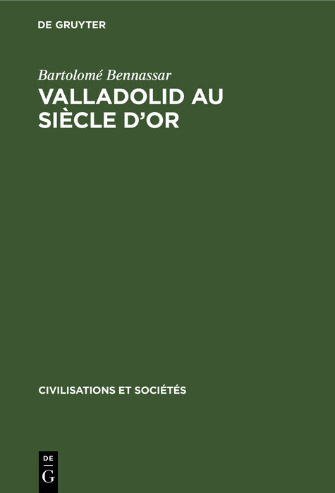 Valladolid au siècle d'or main product photo