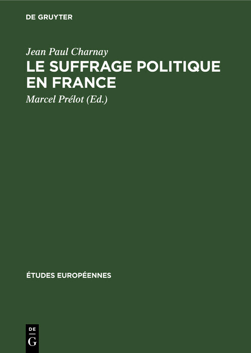 Le suffrage politique en France main product photo