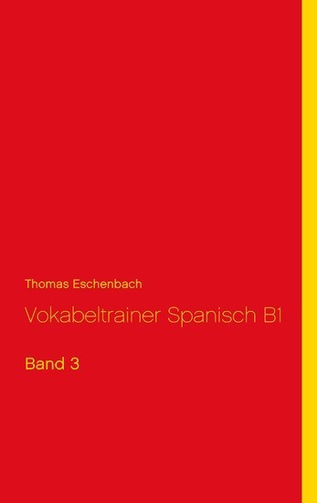 Vokabeltrainer Spanisch B1 main product photo