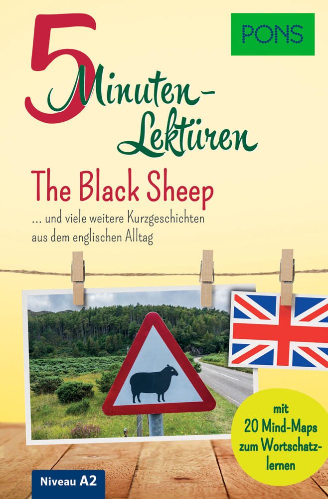 PONS 5-Minuten-Lektüren Englisch A2 - The Black Sheep main product photo