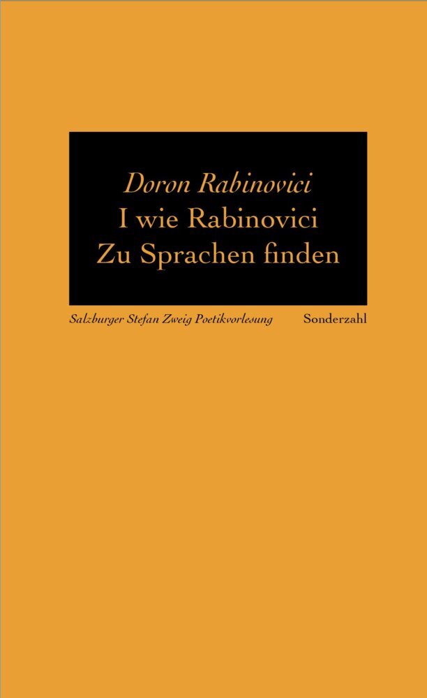 I wie Rabinovici. Zu Sprachen finden main product photo