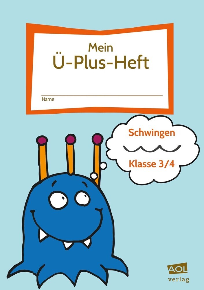 Mein Ü-Plus-Heft: Schwingen - Klasse 3/4 main product photo