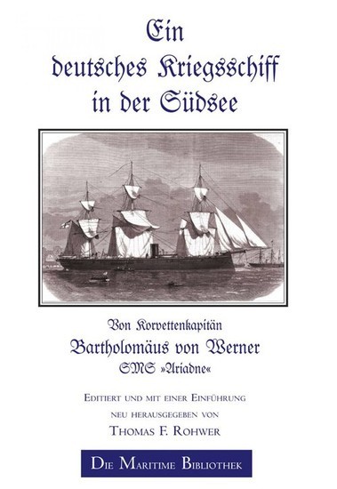 Ein deutsches Kriegsschiff in der Südsee main product photo