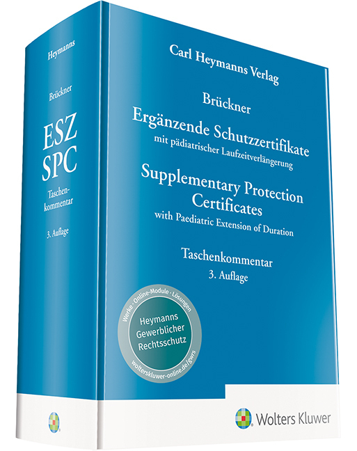 Ergänzende Schutzzertifikate / Supplementary Protection Certificates main product photo