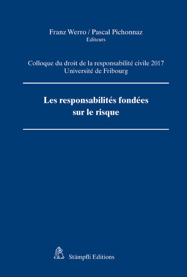 Les responsabilités fondées sur le risque main product photo
