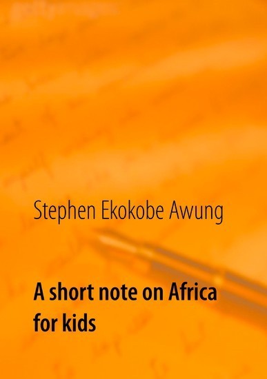 A short note on Africa for kids main product photo
