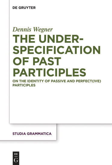 The Underspecification of Past Participles main product photo