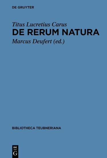 De rerum natura main product photo