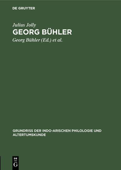Georg Bühler main product photo